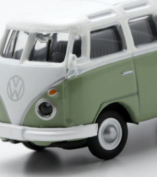 VW T1 Samba green/white 1:87 Schuco 452670700 modelcar