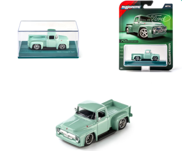 Preview: Ford F-100 Kollektion 1956 grün - 1:64 Majorette Modelcars