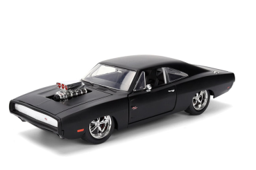 Fast & Furious 1970 Dodge Charger schwarz 1:24 Modellauto Jada Toys 253203102