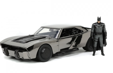 Batman Batmobile 2022 Comic Con schwarz 1:24 Modellauto Jadatoys 253215012