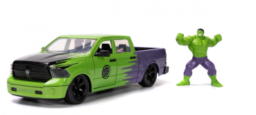 Marvel Hulk 2014 RAM 1500 grün 1:24 Modellauto Jada Toys 253225029