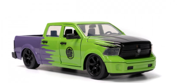 Preview: Marvel Hulk 2014 RAM 1500 grün 1:24 Modellauto Jada Toys 253225029