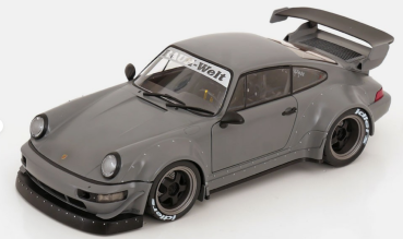 Preview: Porsche 911 RWB Bodykits Nardo grau mit Figur 1:18 Modellauto Solido 421186582