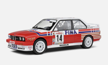 BMW E30 M3 #14 weiß/rot 1:18 Modellauto Solido 421184790