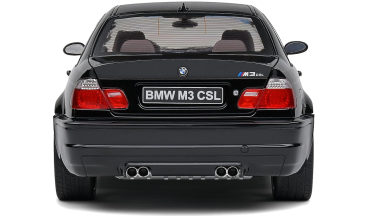 BMW E46 M3 CSL Coupe 1998-2007 schwarz 1:18 Modellauto Solido 421181410