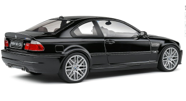 BMW E46 M3 CSL Coupe 1998-2007 schwarz 1:18 Modellauto Solido 421181410