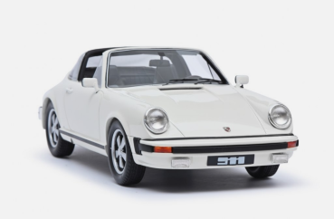 Porsche 911 Targa weiß 1:18 Schuco 450025700 Modellauto