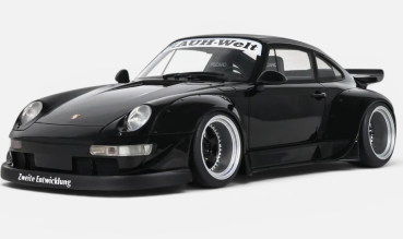 Porsche 911 993 RWB schwarz 2012 1:18 GT Spirit Modellauto limitiert