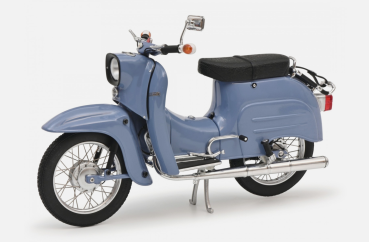 Simson Schwalbe blau 1:10 Motorrad Schuco 450649300