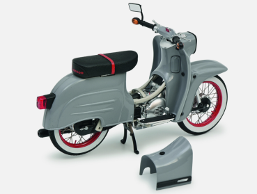Preview: Simson Schwalbe KR51/1 Cust. III 1:10 Motorrad Schuco 450649400