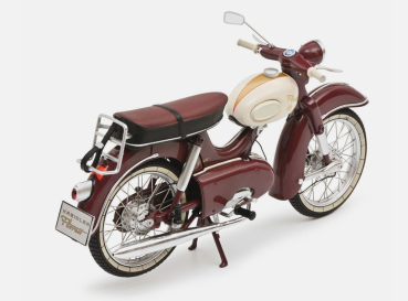 Preview: Kreidler Florett weinrot 1:10 Motorrad Schuco 450654900