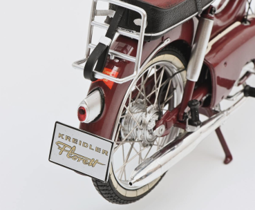 Preview: Kreidler Florett weinrot 1:10 Motorrad Schuco 450654900