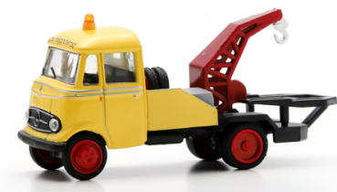 Preview: Mercedes-Benz L319 LKW Truck gelb 1:87 Schuco 452668200 Modellauto