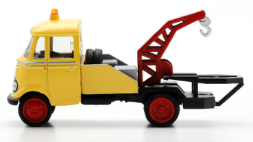 Preview: Mercedes-Benz L319 LKW Truck gelb 1:87 Schuco 452668200 Modellauto