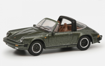 Porsche 911 Carrera 3.2 green 1:87 Schuco 452670300 modelcar