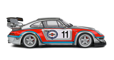Porsche RWB Bodykit martini 2020 grey 1:18 Solido 421185940 Modelcar