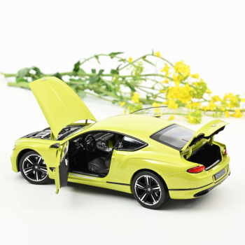 Norev 182789 Bentley Continental GT 2018 Rhadium Yellow 1:18 limitiert 1/200 Modellauto