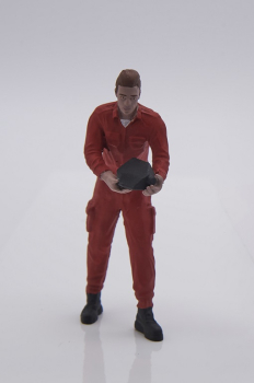 Atlantic 1:18 Figure William Mechanic in overalls for Model Diorama