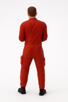 Atlantic 1:18 Figure William Mechanic in overalls for Model Diorama