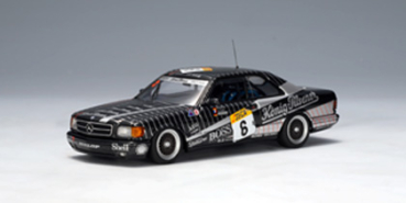 AUTOart MERCEDES-BENZ 500 SEC (W126) 1:43 AMG 24 HRS RACE SPA FRANCHORCHAMPS LUDWIG/CUDINI/MULLER 1989 #6