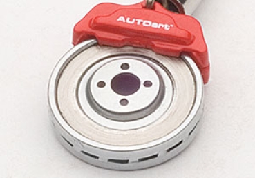 AutoArt Handy-Anhänger Bremsscheibe rot 41571