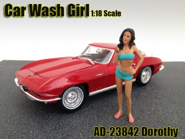 American Diorama 23842 Figur Car Wash Girl - Dorothy 1:18 limitiert 1/1000