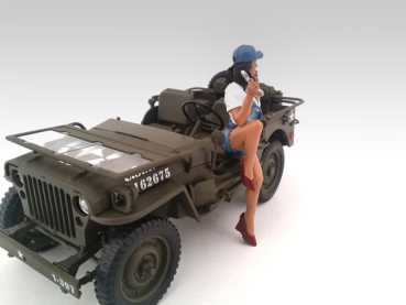 American Diorama 23860 Figur Mechanikerin Lady Mechanic - Jessie 1:18 limitiert 1/1000