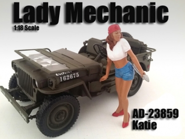 American Diorama 23862 Figur Lady Mechanic - Katie 1:18 limitiert 1/1000