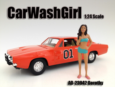 American Diorama 23942 Figur Car Wash Girl - Dorothy - 1:24 limitiert 1/1000