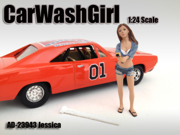 American Diorama 23943 Figur Car Wash Girl - Jessica - 1:24 limitiert 1/1000