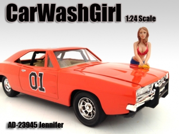 American Diorama 23945 Figur Car Wash Girl - Jennifer - 1:24 limitiert 1/1000