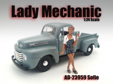 American Diorama 23959 Figur Lady Mechanic Sofie - Mechanikerin 1:24 limitiert 1/1000