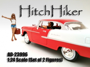 American Diorama 23996 Hitchhiker Figuren Set 1:24 limitiert 1/1000