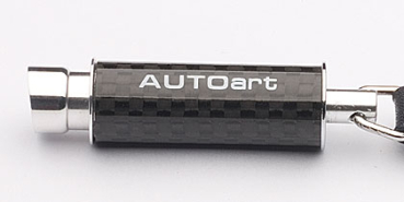 AutoArt Schlüsselanhänger Endschalldämpfer CARBON Auspuff Keychain 40839