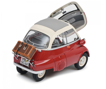 Schuco 450672000 BMW Isetta Export 1957 rot-weiss 1:12 limitiert 1/500 Modellauto