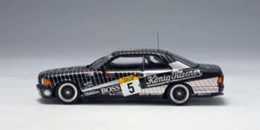 Preview: AUTOart MERCEDES-BENZ 500 SEC (W126) 1:43 AMG 24 HRS RACE SPA FRANCHORCHA MPS HEYER/ MERTE / ESS 1989 #5