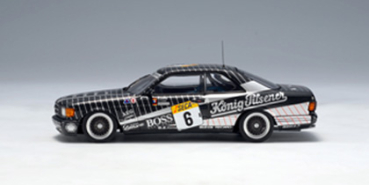 AUTOart MERCEDES-BENZ 500 SEC (W126) 1:43 AMG 24 HRS RACE SPA FRANCHORCHAMPS LUDWIG/CUDINI/MULLER 1989 #6