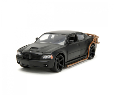 Jada Toys 253203078 Fast & Furious Dodge Charger 2006 schwarz Heist Car 1:24 Modellauto