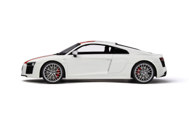 GT Spirit 247 Audi R8 RWS TBC 2018 V10 RWS weiss-rot 1:18 limited 1/999