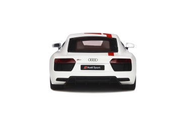 GT Spirit 247 Audi R8 RWS TBC 2018 V10 RWS weiss-rot 1:18 limited 1/999