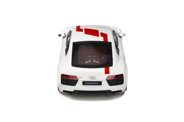 GT Spirit 247 Audi R8 RWS TBC 2018 V10 RWS weiss-rot 1:18 limited 1/999