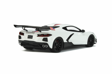 GT Spirit 317 Chevrolet Hennessey Corvette C8 2021 Artic weiss 1:18 limitiert 1/999 Modellauto