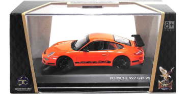 Lucky DieCast Porsche 997 GT3 RS 2007 1:43 Premium series orange/black