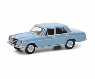 Schuco Mercedes-Benz 200D /8 Strich-Acht blue 1:64 limited Modellauto