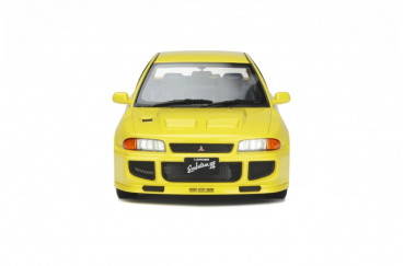 Otto Models 382 Mitsubishi Lancer EVO III 1995 gelb 1:18 limitiert 1/3000 Modellauto