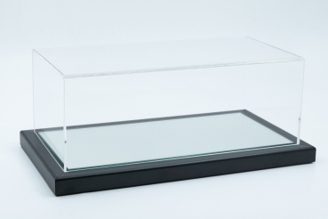 Acryl Vitrine Turin 1:12 mit Metallrahmen und Spiegelsockel 10323 Atlantic