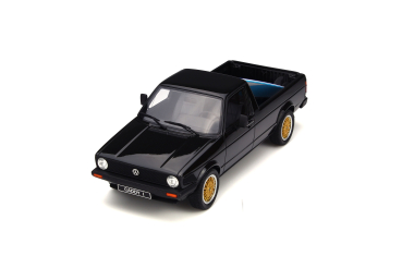 Otto Models 665B - VW Caddy Pickup 1980 schwarz mit blauen Surfbrett 1:18 limitiert 1/1000