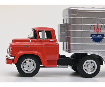 Schuco GMC Truck Renntransporter John Edgar Maserati Enterprices  PRO.R 1:43 limitiert 1/500 Modellauto