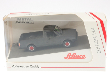 VW Caddy Prtische / pick-up anthrazit 1:64 Modellauto Schuco 452033600