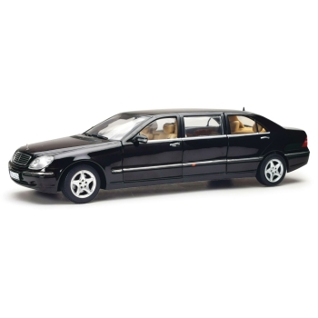 Sunstar Mercedes-Benz 2000 Pullman S600 S-Klasse schwarz 1:18 Modellauto